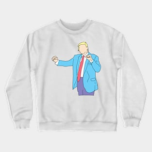 trump dancing Funny Crewneck Sweatshirt